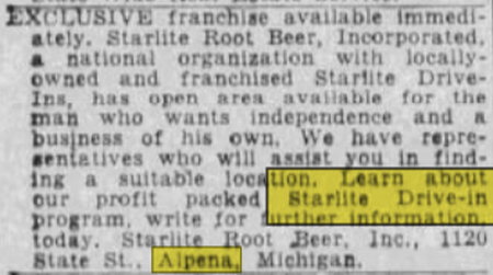 Starlite Drive-In - Apr 03 1955 Article